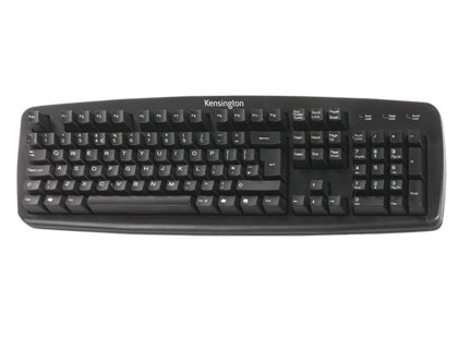 Teclado Kensington Value con cable negro